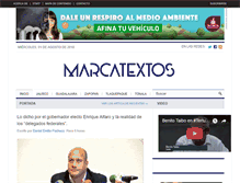 Tablet Screenshot of marcatextos.com